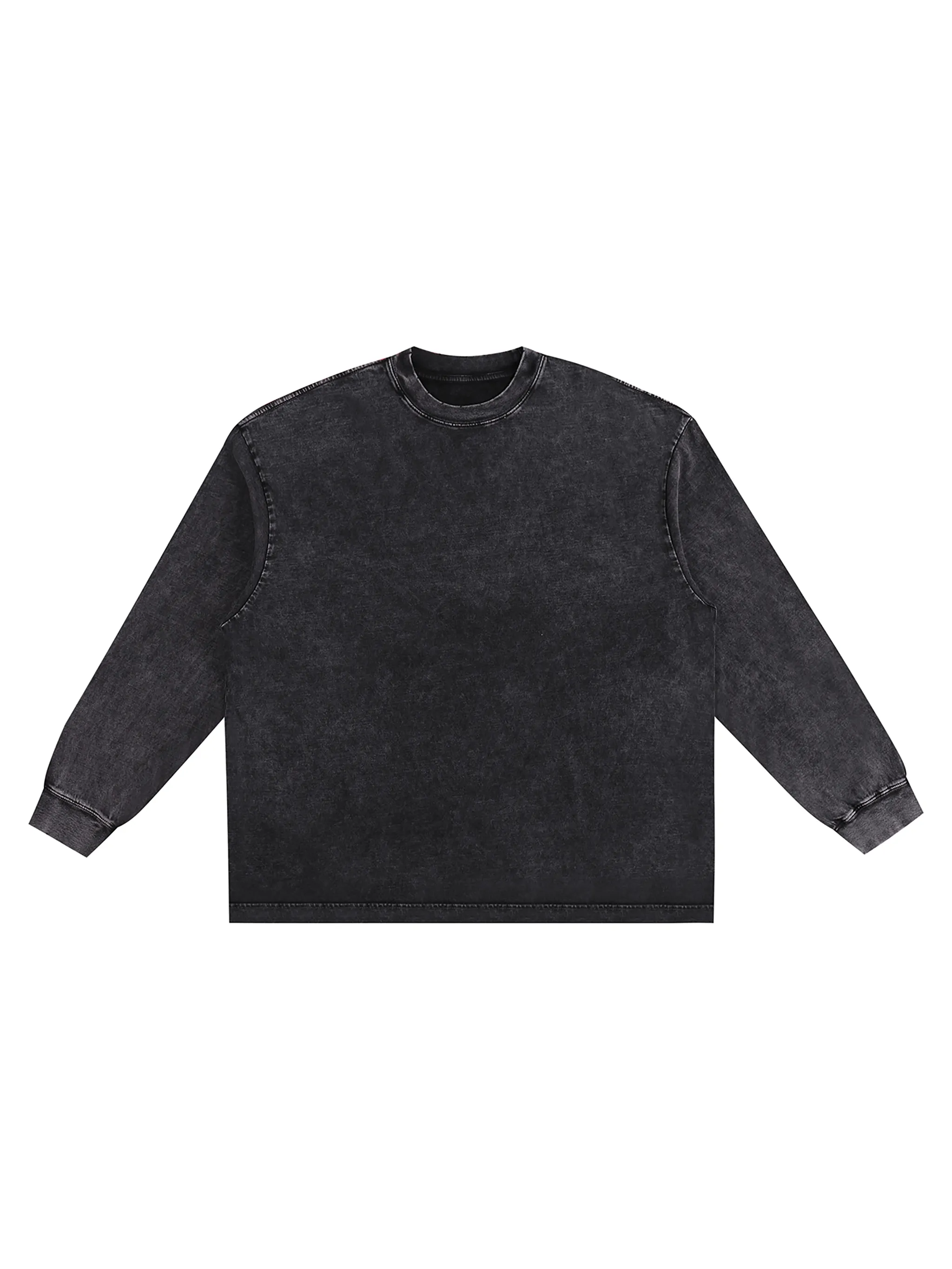 Snow Washed Frayed Edge T-Shirt - Main Image
